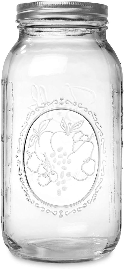 Ball 1 Wide Mouth Half Gallon Mason Jar