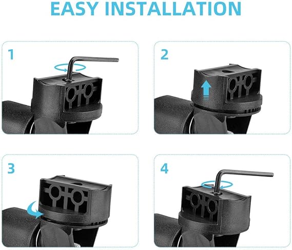 UTV Side Mirrors with Roll Bar Cage, UTV Mirrors 360 Degree Adjustable RZR Mirror Compatible with Polaris RZR Kawasaki Teryx Mule Pioneer Yamaha Rhino YXZ