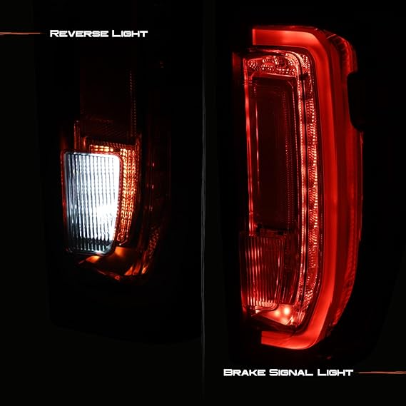 Fit 2019-2024 GMC Sierra 19-24 1500/2500 [Full LED] Tail Light Rear