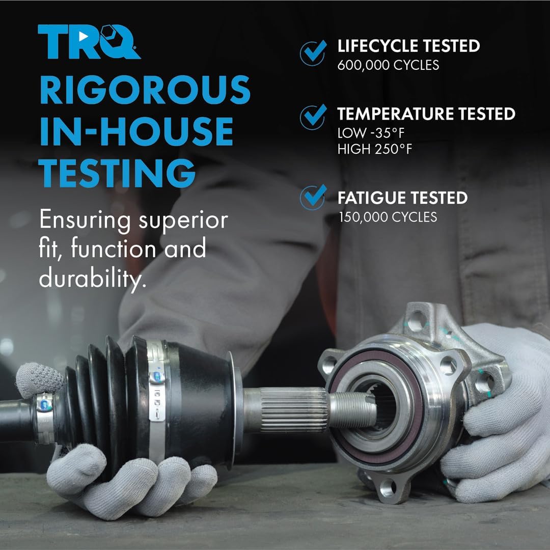 Front Left CV Axle Shaft Assembly 4WD L4 Compatible with 2006-2012 Toyota RAV4 Driver Side