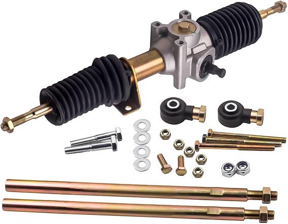 Steering Rack and Pinion with Tie Rod Ends for Polaris Steering Gear Box Assembly