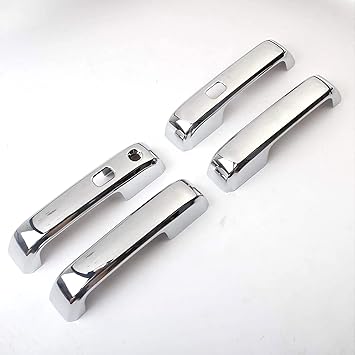 Chrome Door Handles Cover Trim for Ford - W/O Smart Keyhole (4pcs)