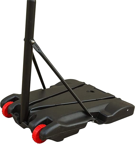 Basketball Hoop for Kids Portable Height-Adjustable Sports Backboard System Stand w/Wheels