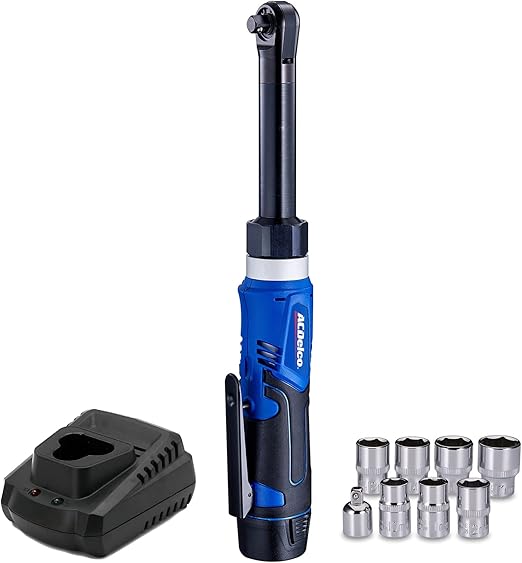 Li-ion Cordless Extended Ratchet Wrench Tool Kit