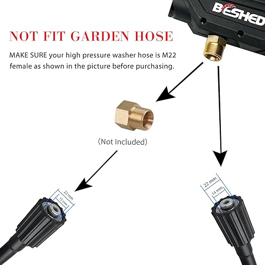 Durable Pressure Washer Gun Kit, Power Washer Gun with Replacement Extension Wand