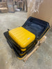 3 Piece Expandable Luggage Sets, ABS Hardside Suitcase with Spinner Wheels and TSA Lock, Yellow
