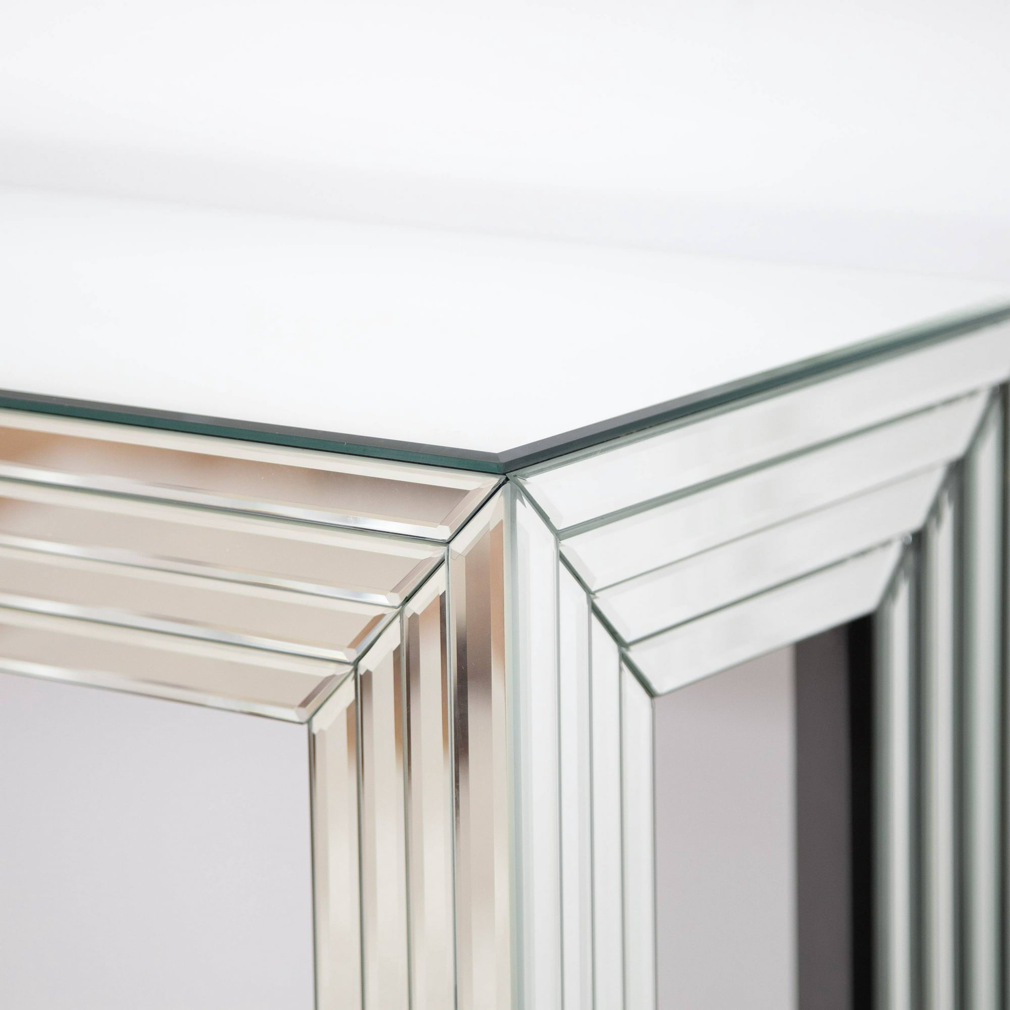 Silver Console Table Entryway Table