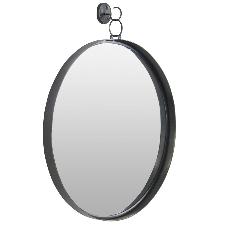 BESCOTT SUSPENDED ROUND WALL MIRROR