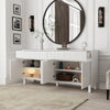 Bookcase Display Sideboard Lacquer Versatile Home Organizer