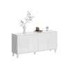 Bookcase Display Sideboard Lacquer Versatile Home Organizer