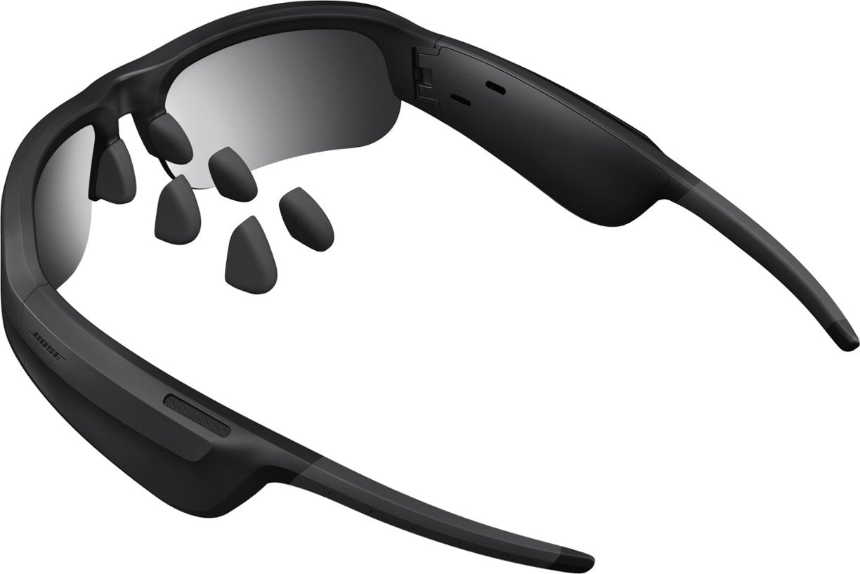 Bose - Frames Tempo – Sports Audio Sunglasses with Polarized Lenses - Black