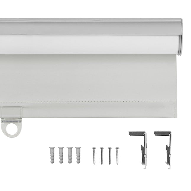 Gray Blackout Cordless Roller shade