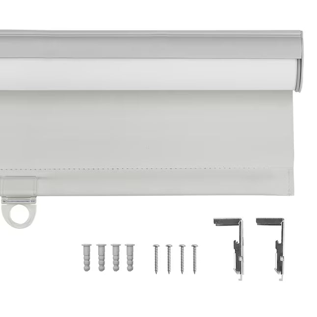 Gray Blackout Cordless Roller Shade