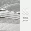 All Season Summer Stripes Reversible Quilt Set with Shams King/California King