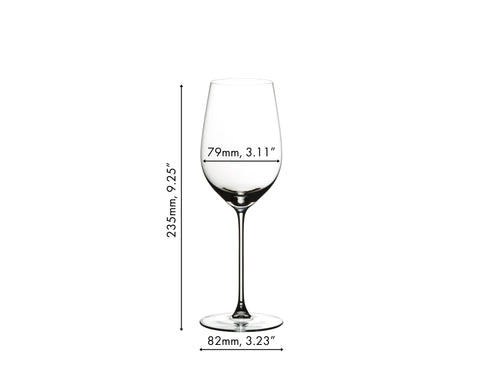 Two Pack RIEDEL Veritas Riesling/Zinfandel