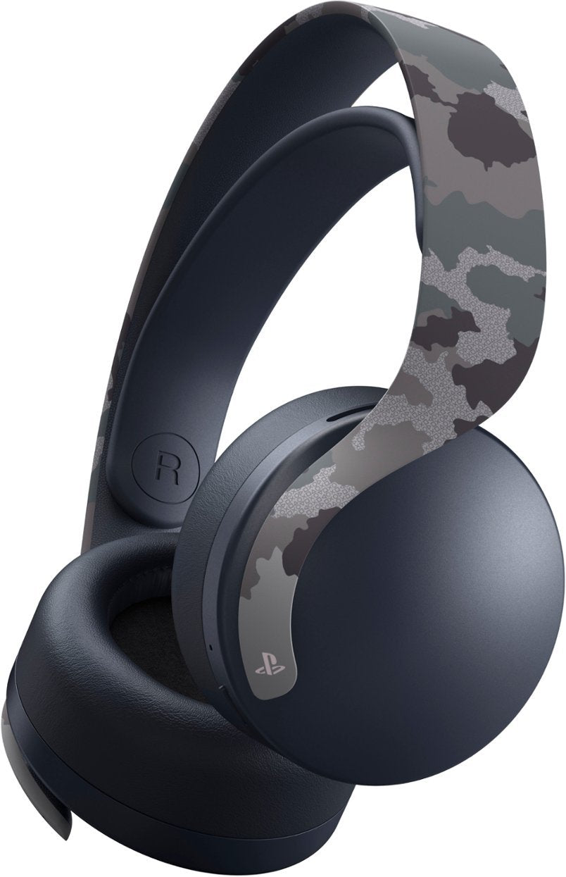 PULSE 3D Wireless Gaming Headset for PS5, PS4, and PC - Gray Camouflage