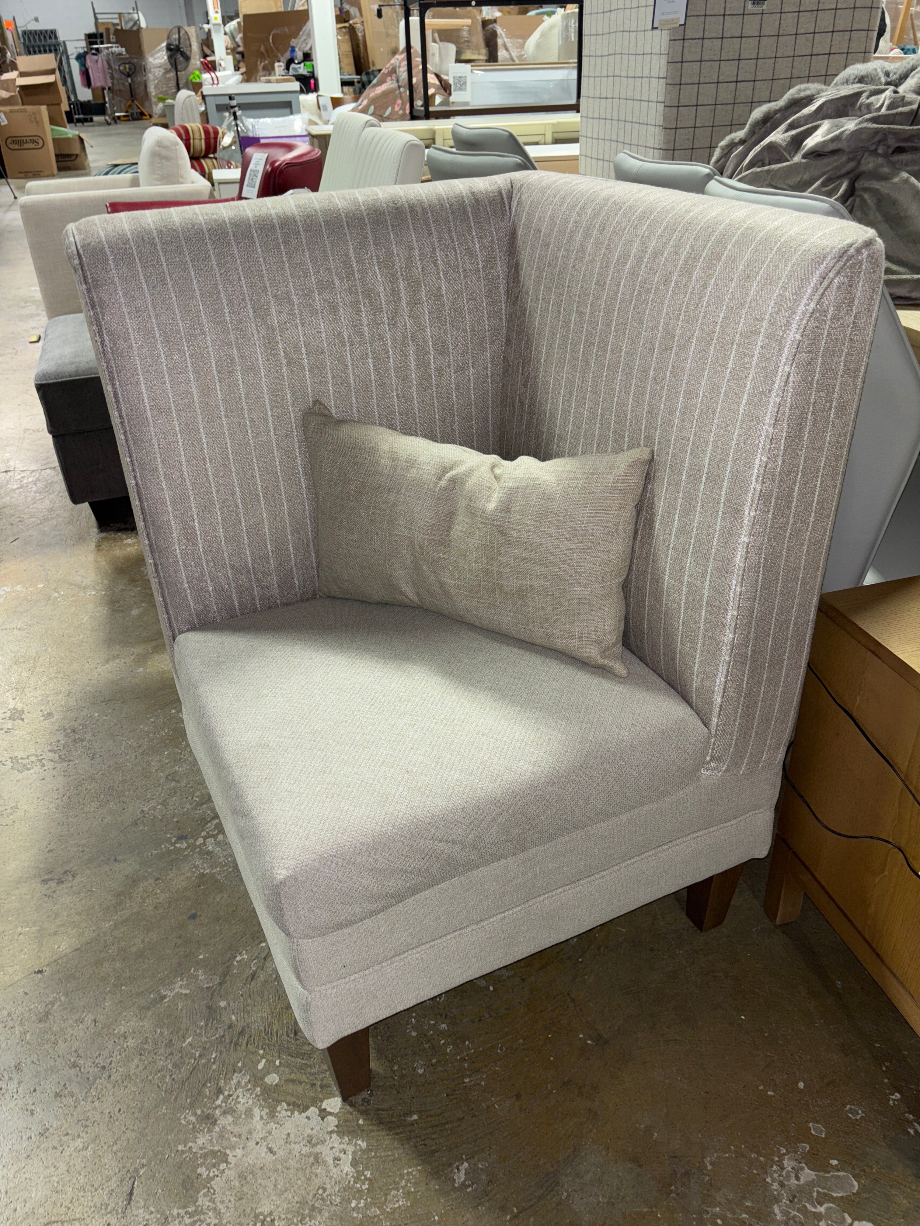 Cariana Upholstered Accent Chair SHOWROOM ITEM