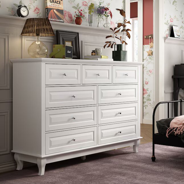 Contemporary/Modern White Sideboard
