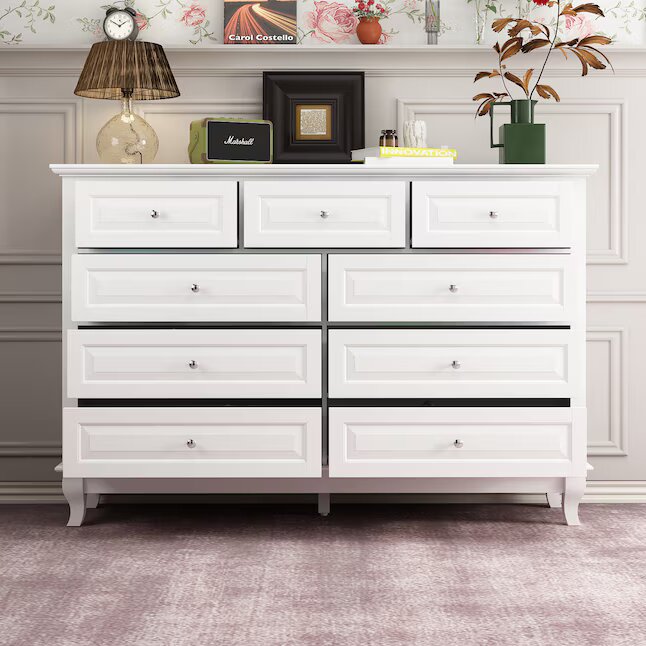 Contemporary/Modern White Sideboard