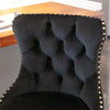1 Chair Modern Black Swivel Accent Chair