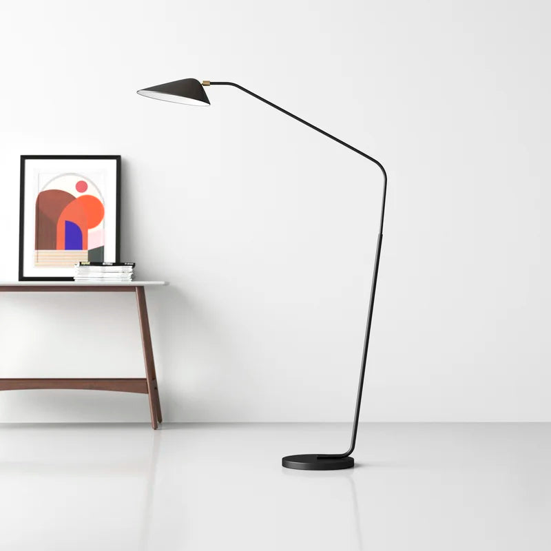 Black Task Floor Lamp