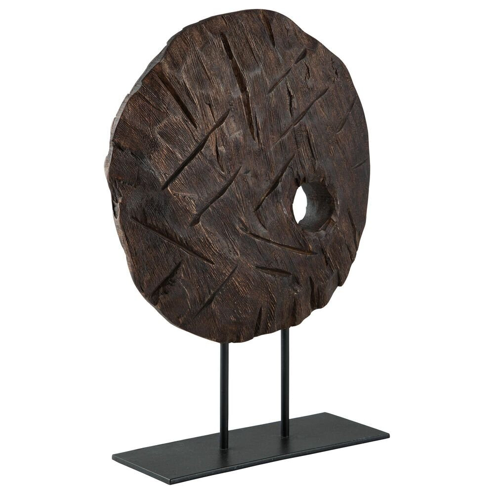 Ashley Dashburn Sculpture in Antiqued Brown and Black