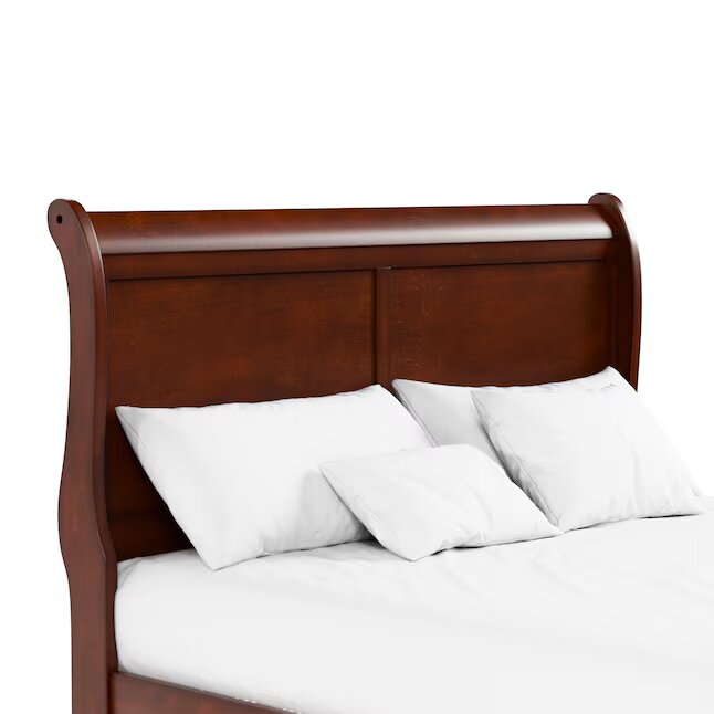Burkhart Cherry Wood Queen HEADBOARD AND FOOTBOARD ONLY