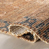 Lauren Liess 9'x12' Jute Brown Rectangular Indoor Medallion Oriental Area Rug SHOWROOM ITEM