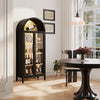 Arched Storage Display Cabinet