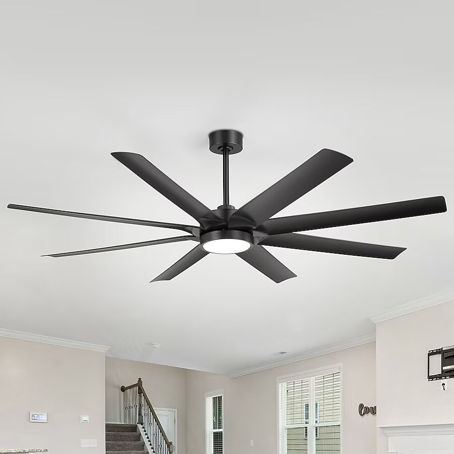 Color-Changing Integrated LED Matte Black