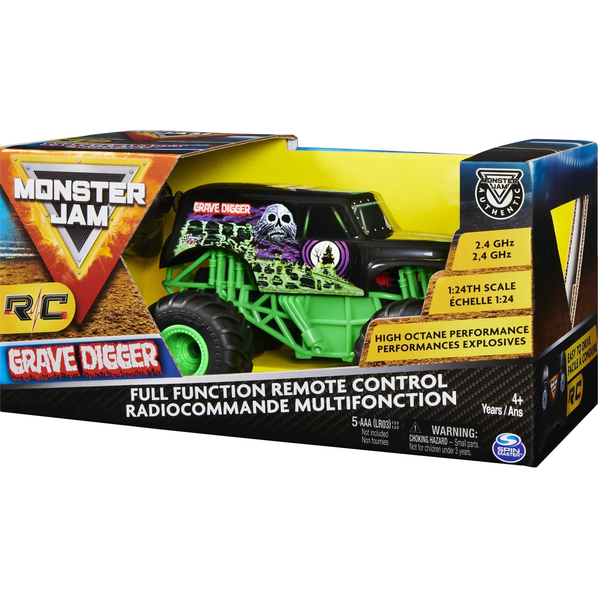 Official Grave Digger Remote Control Monster Truck