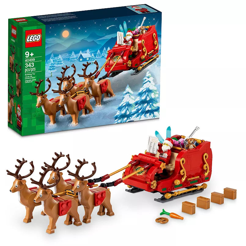 Santa's Sleigh Toy Building Set, final cut
