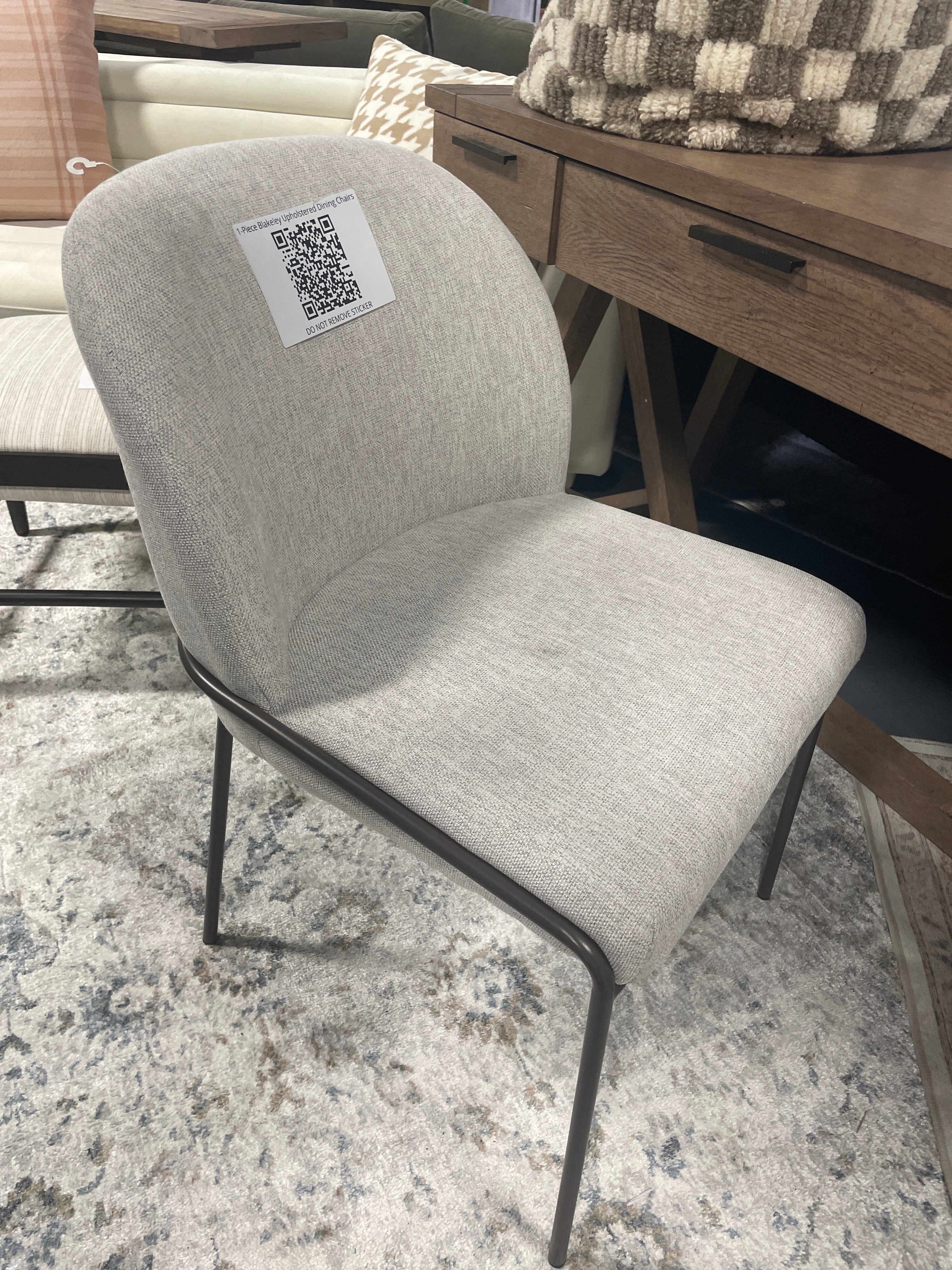 1-Piece Blakeley Upholstered Dining Chairs SHOWROOM ITEM