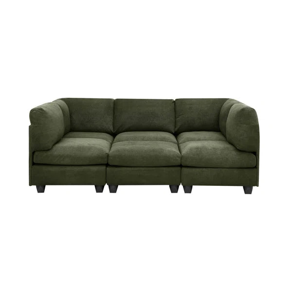 6 - Piece Upholstered Sectional