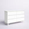 6 Drawer Solid Wood Double Dresser