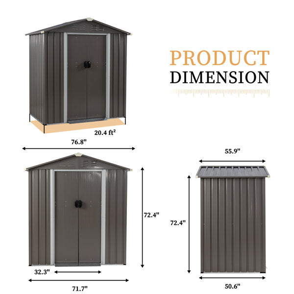 Metal Storage Shed
