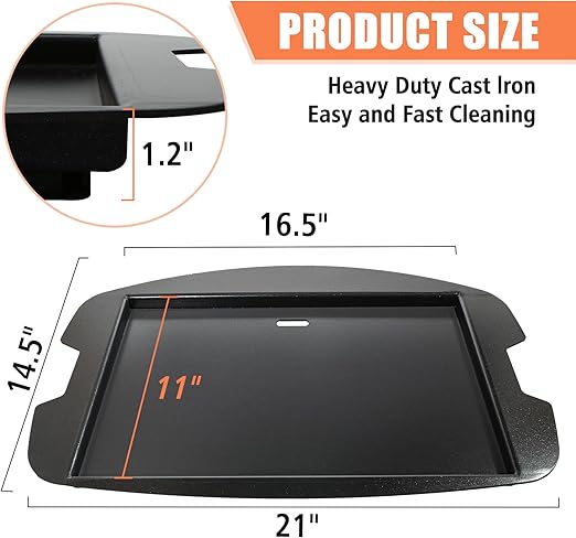Non-Stick Griddle Replacement Parts for Napoleon All TravelQ
