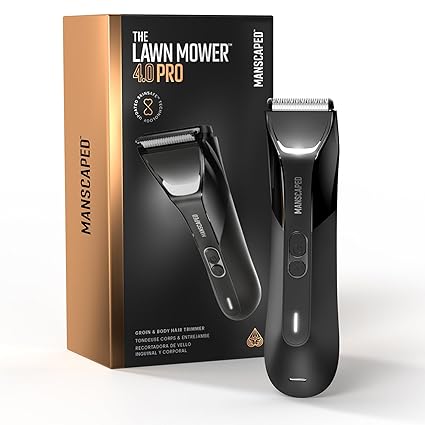 PRO Trimmer Blade, Waterproof Wet/Dry Groomer, USB-C & Wireless Charging Compatible, Men’s Ball Shaver with Travel Lock