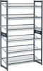 6-Tier Shoe Rack Storage, Metal Shoe Organizer Stand for Garage, Entryway