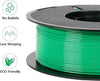 3D Printer Filament, Dimensional Accuracy Green
