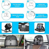 Baby Car Mirror, HD Night Vision Function Car Mirror Display, Safety Car Seat Mirror Camera Monitored Mirror with Wide Crystal Clear View, Aimed at Baby, Easily Observe the Baby’s Move(Not USB)