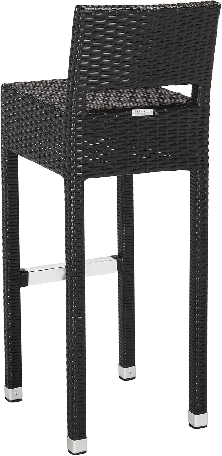 Collection Landry Black Indoor/Outdoor Bar Stool