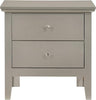 Primo Nightstand, Silver Champagne