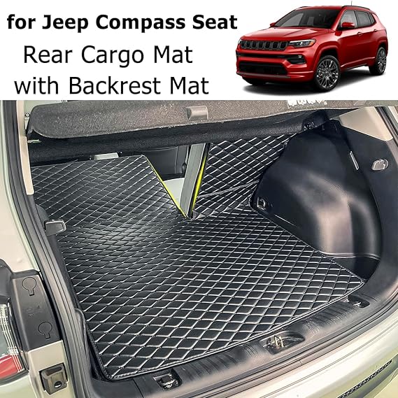 2016-2025 Jeep Compass Trunk Mat and Rear Backrest Mat Cargo Liners