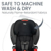 Grow with You Harness-2-Booster Car Seat, 2-in-1 High Back Booster, Quick-Adjust 5-Point Harness, Mod Black