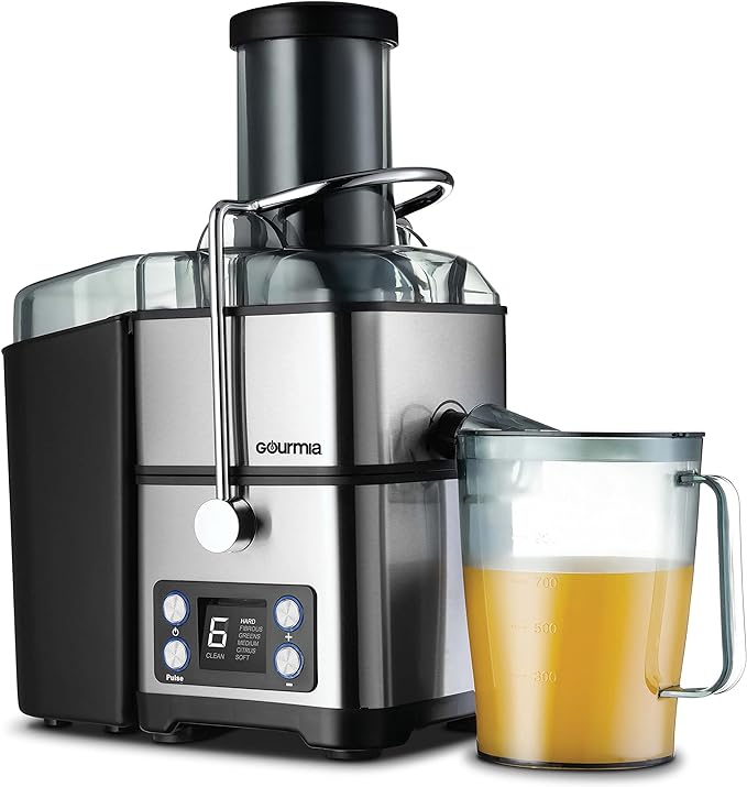 6-Speed Digital Wide Mouth Juicer with Self-Clean Cycle