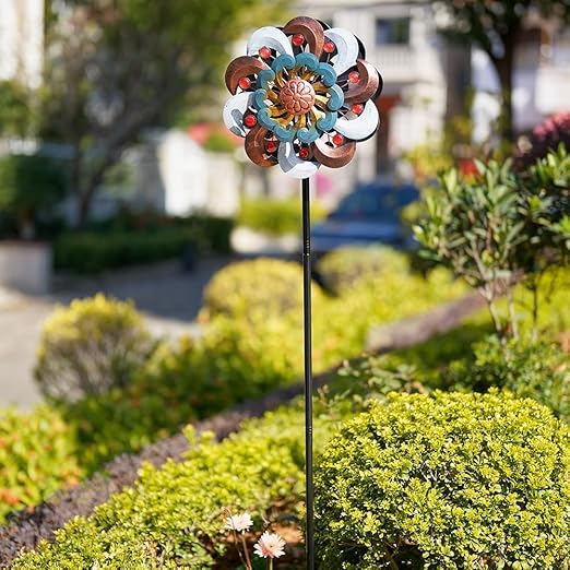 Wind Spinners Outdoor, Kinetic Decorative Metal Wind Spinners