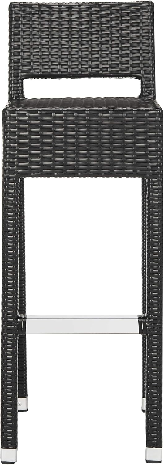 Collection Landry Black Indoor/Outdoor Bar Stool