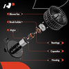 A-Premium Front HVAC Heater Blower Motor Assembly Compatible with Buick, Cadillac, Oldsmobile & Pontiac Vehicles