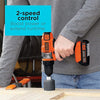 20V MAX Cordless Drill Driver with Battery and Charger, LED Work Light